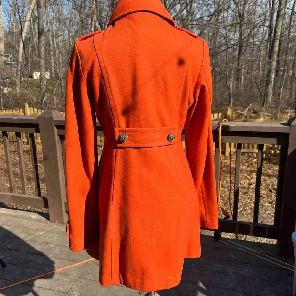 Anthropologie Ruffled Peacoat - Tulle Brand - Women’s Size S - Picture 2 of 9